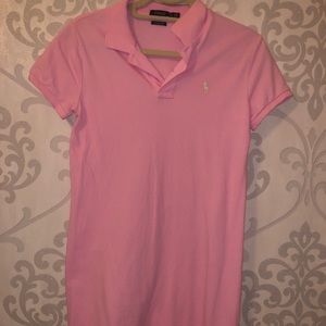 (real) Polo by Ralph Lauren Pink Mini Dress